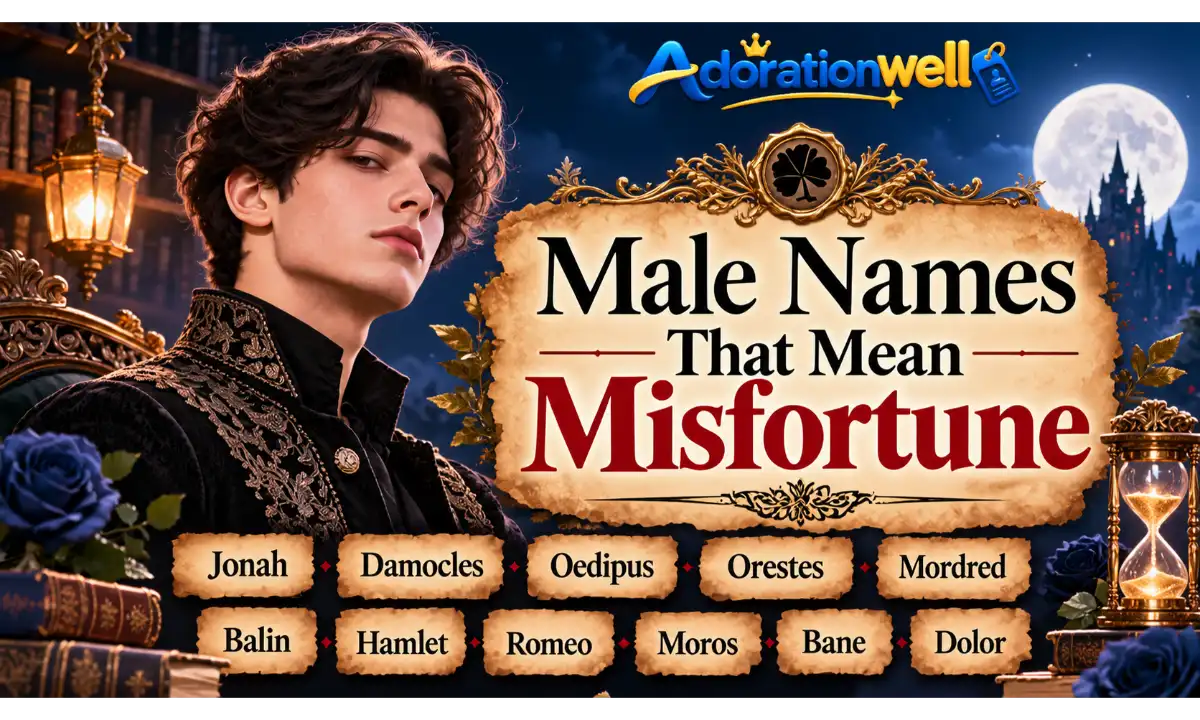 Male Names That Mean Misfortune