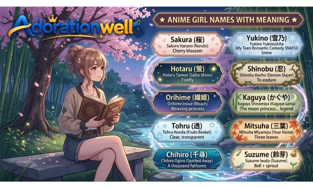 Anime Girl Names With Meaning