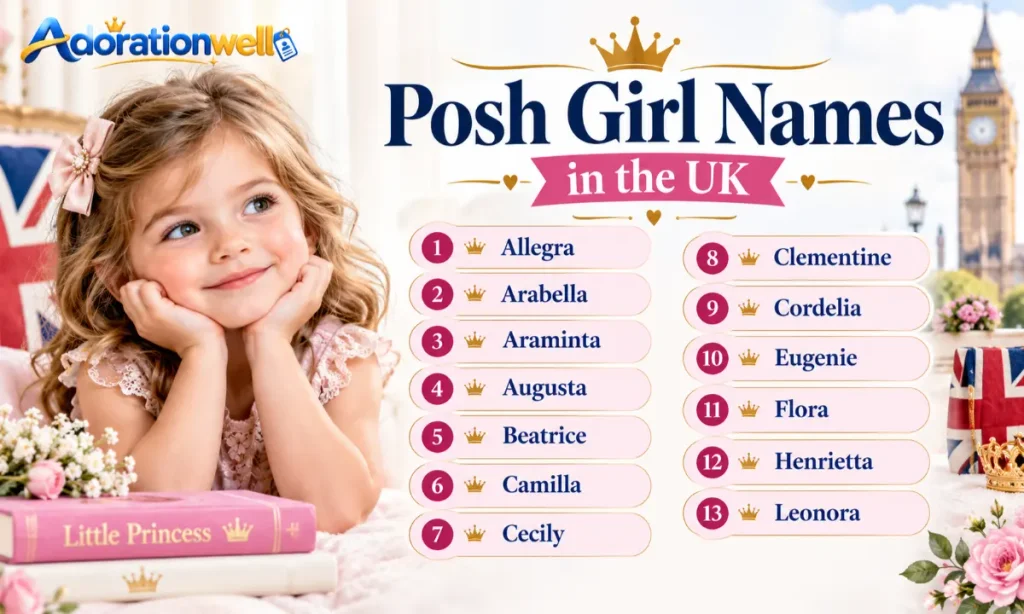 Posh Girl Names in the UK