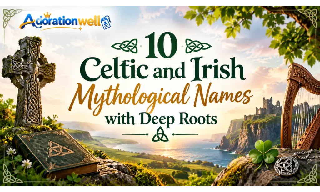10 Celtic and Irish Mythological Names with Deep Roots