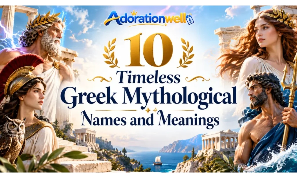 10 Timeless Greek Mythological Names and Meanings