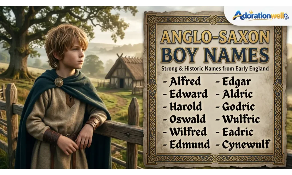 Anglo-Saxon Boy Names