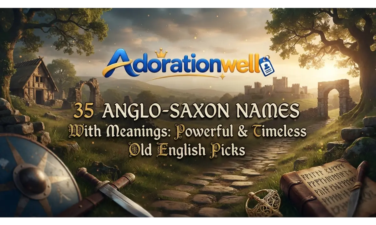 Anglo-Saxon Names With Meanings