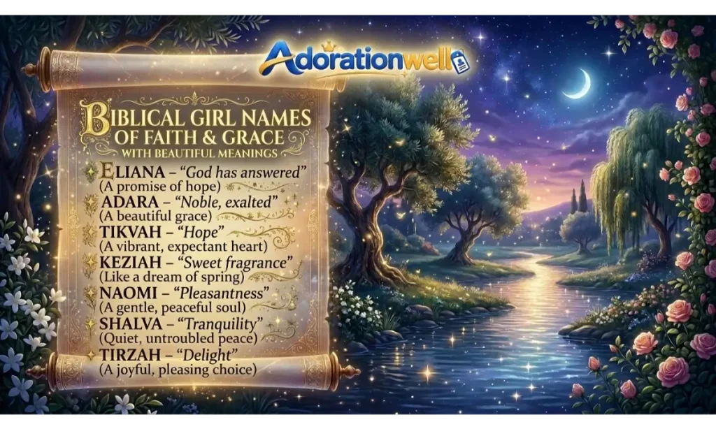 Biblical Girl Names That Mean Dream