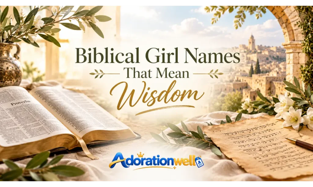 Biblical Girl Names That Mean Wisdom