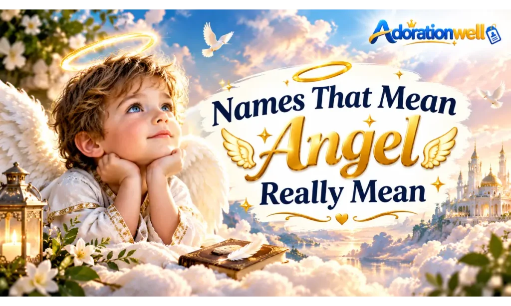 Boy Names That Mean Angel Really Mean