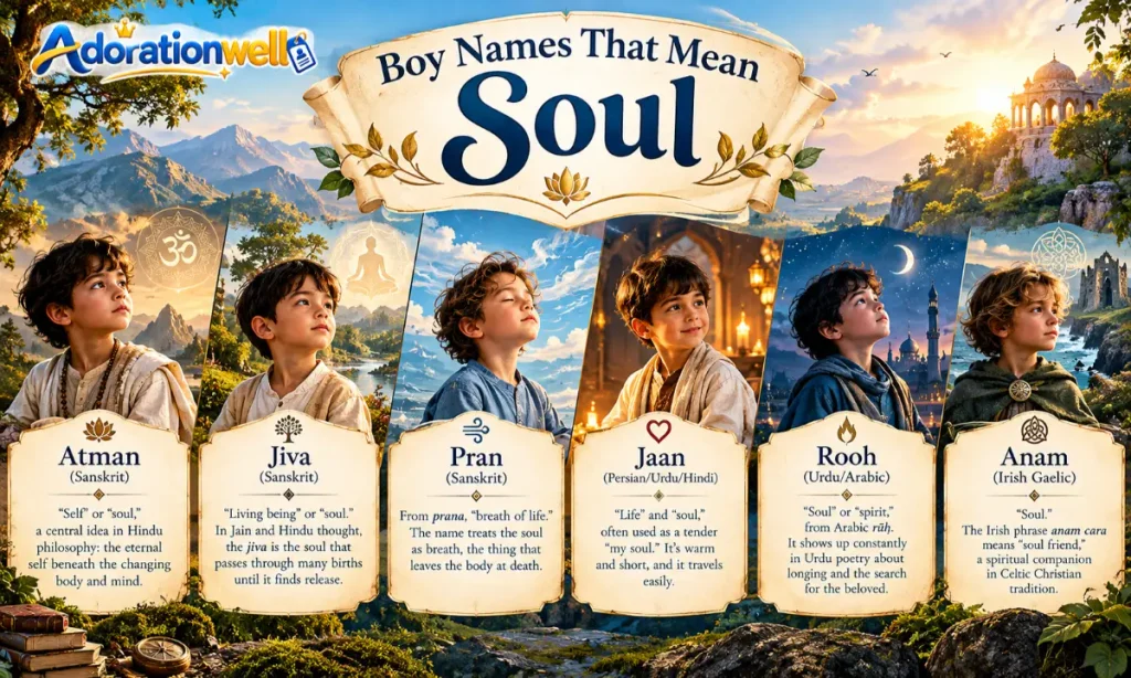 Boy Names That Mean Soul