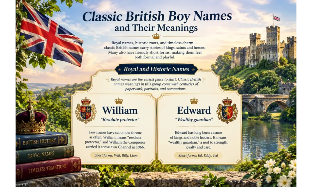 Classic British Boy Names and Their Meanings