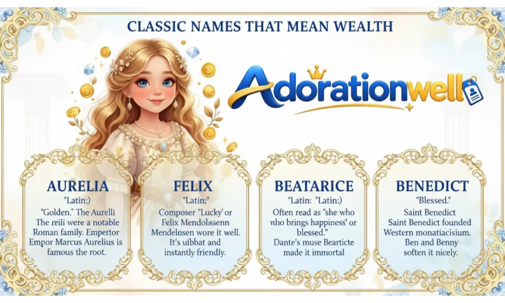 Classic Names That Mean Wealth