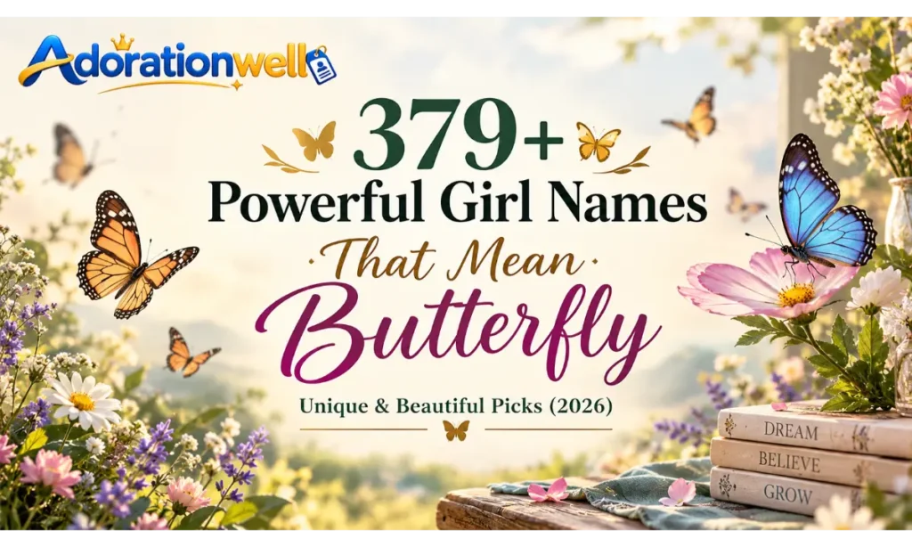 379+ Powerful Girl Names That Mean Butterfly: Unique & Beautiful Picks (2026)