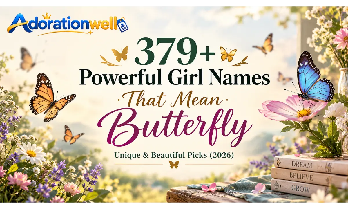 Girl Names That Mean Butterfly