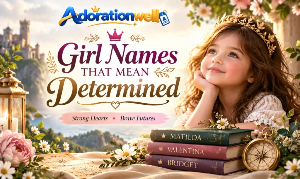 Girl Names That Mean Determined