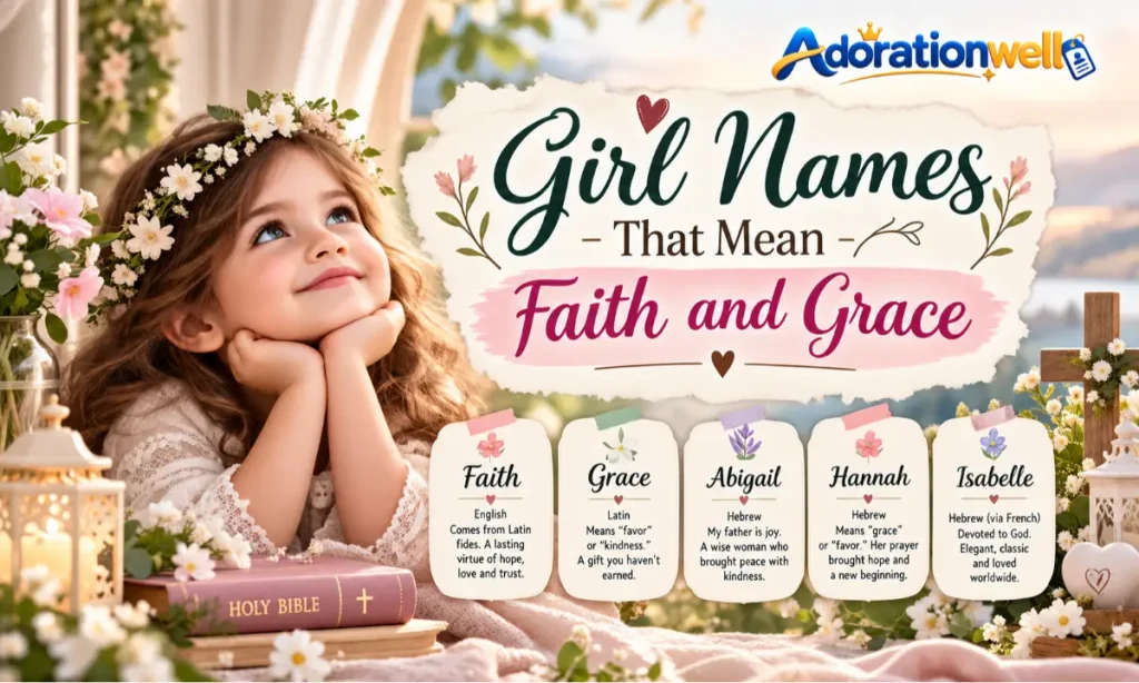 Girl Names That Mean Faith and Grace