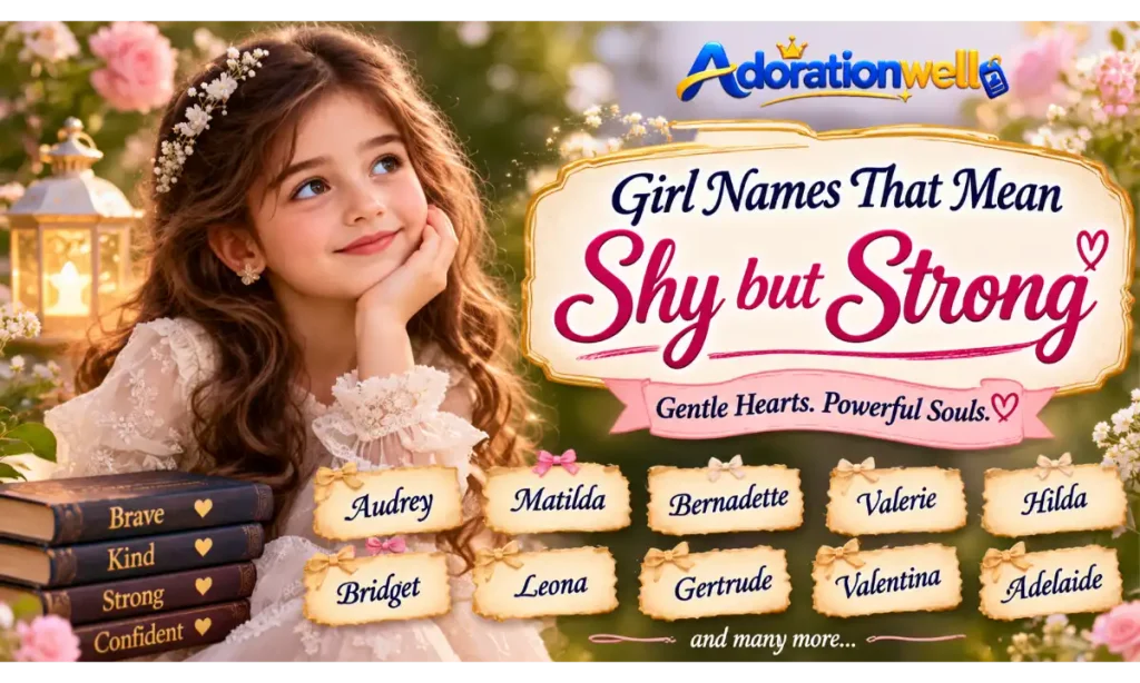 Girl Names That Mean Shy but Strong