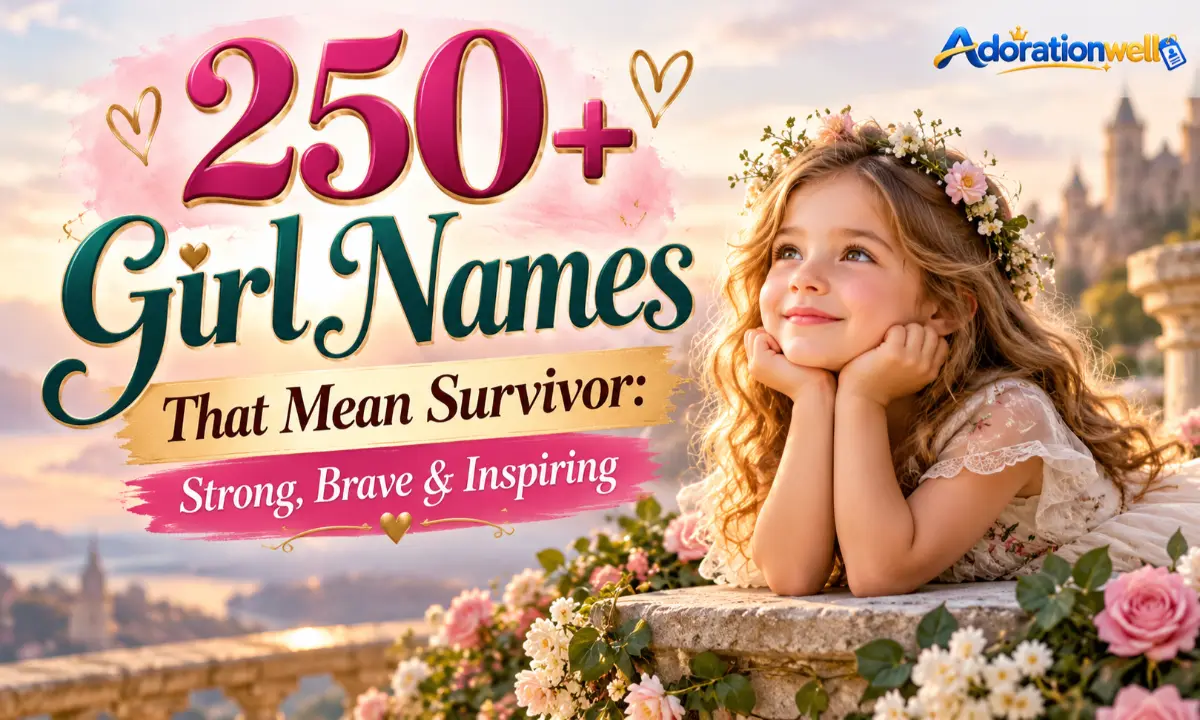 Girl Names That Mean Survivor