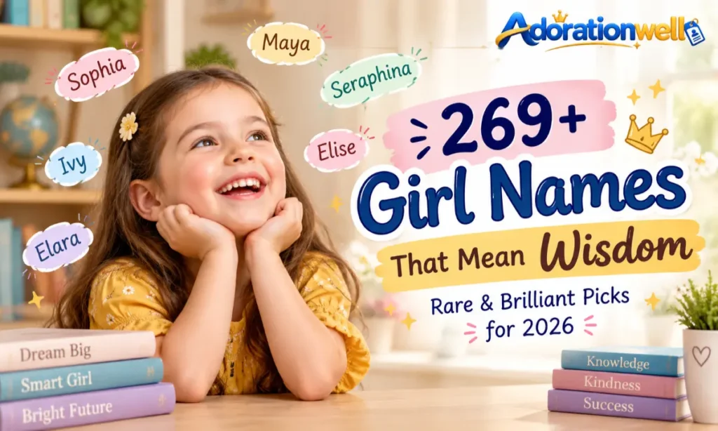 269+ Girl Names That Mean Wisdom: Rare & Brilliant Picks for 2026