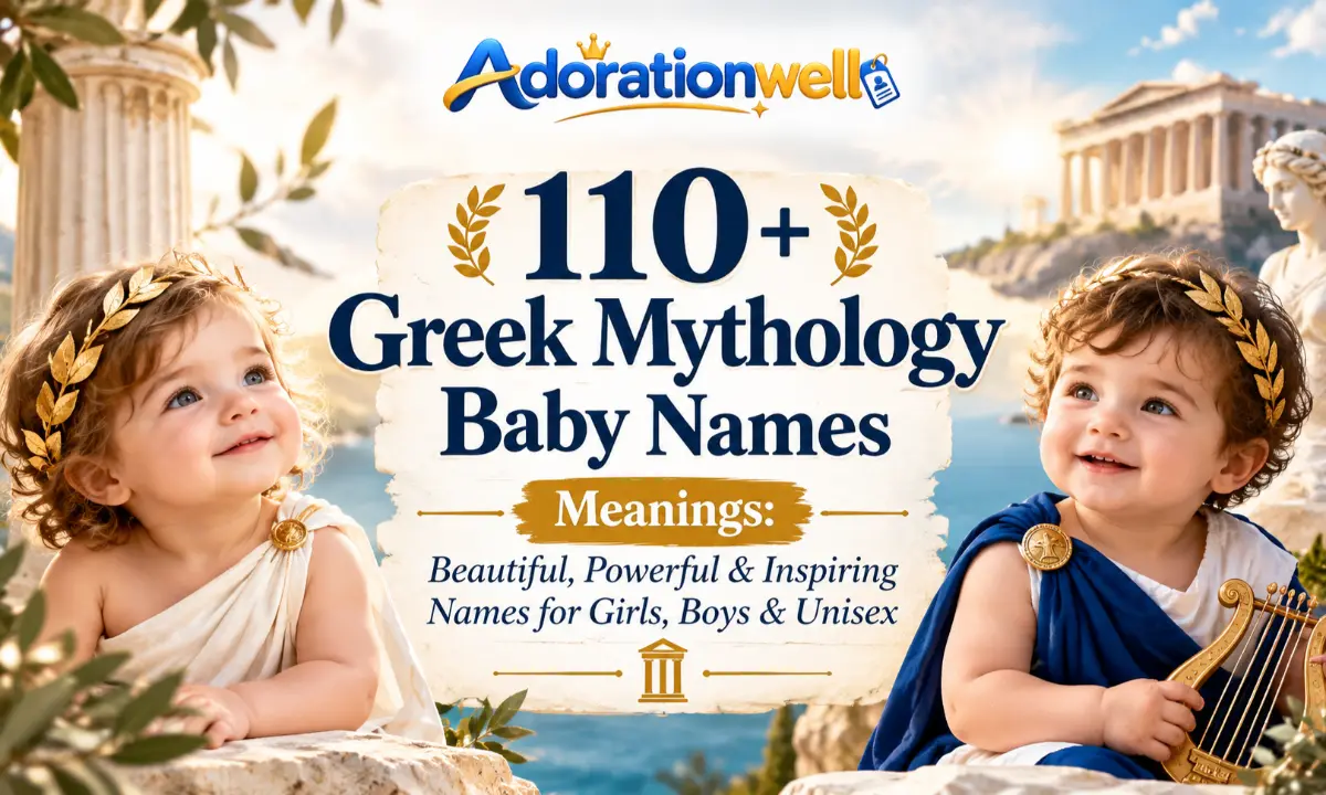Greek Mythology Baby Names Meanings