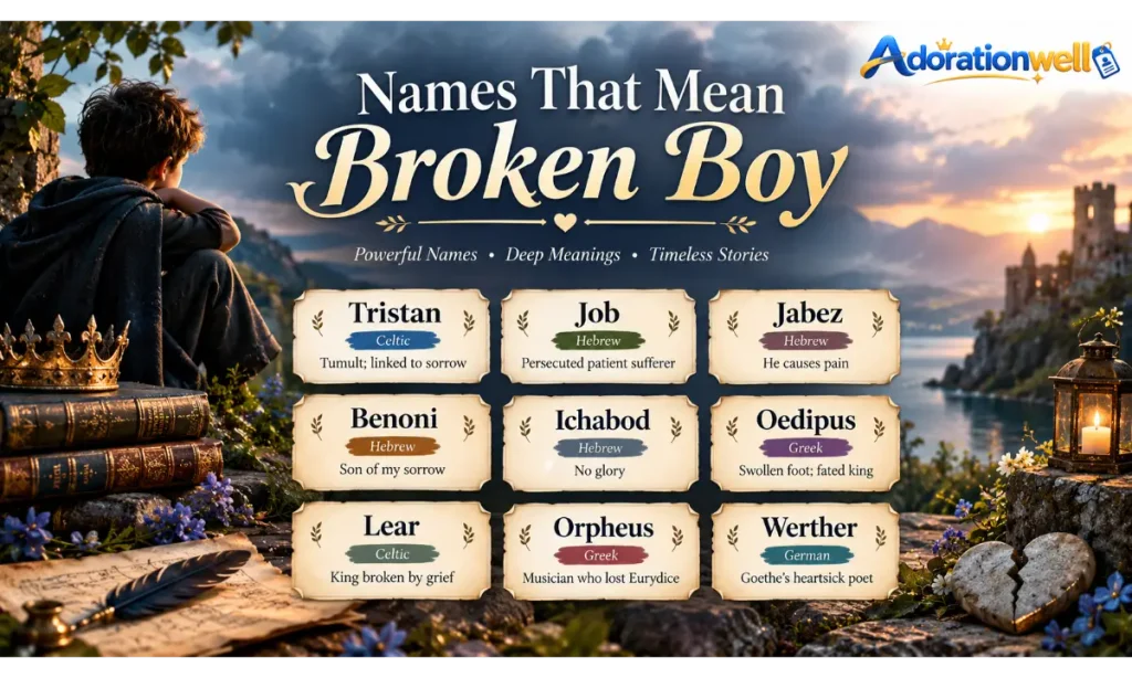 Names That Mean Broken Boy