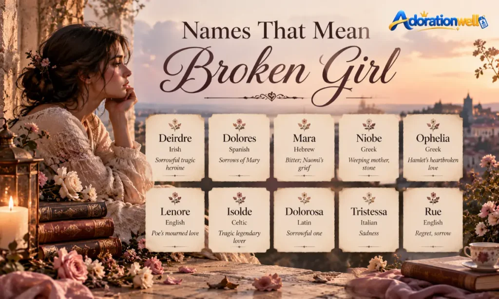 Names That Mean Broken Girl
