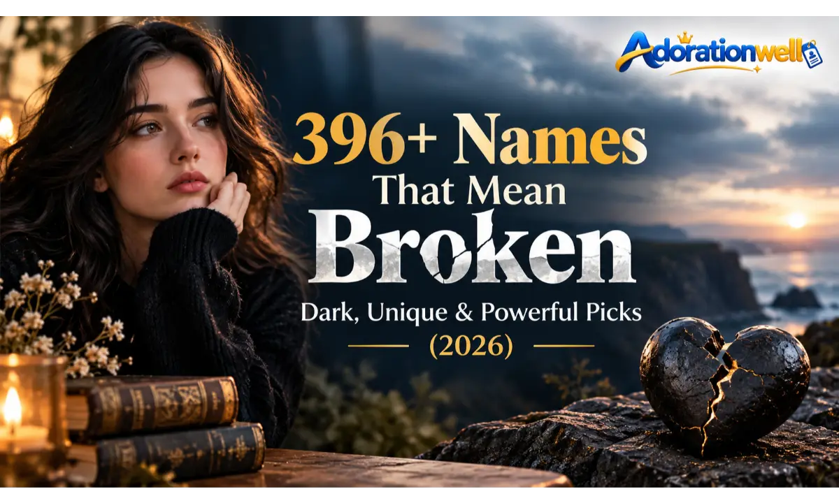 Names That Mean Broken