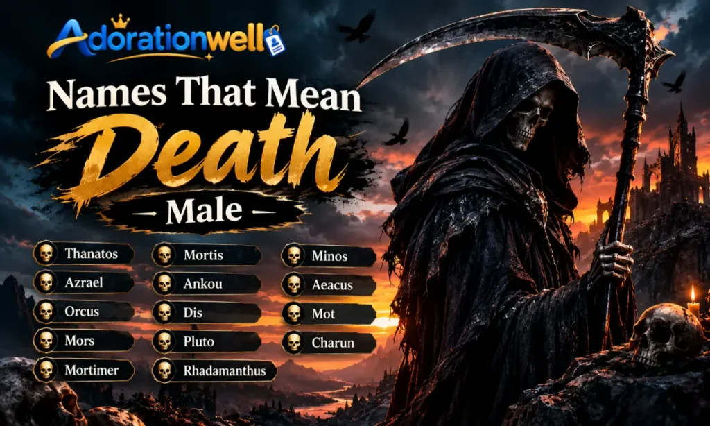 Names That Mean Death Male