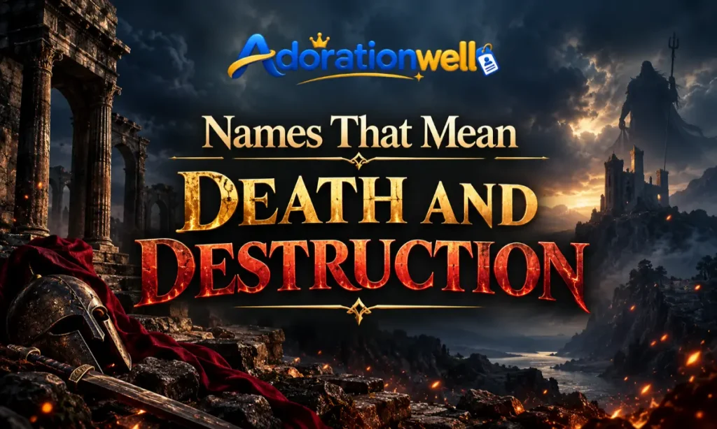 Names That Mean Death and Destruction