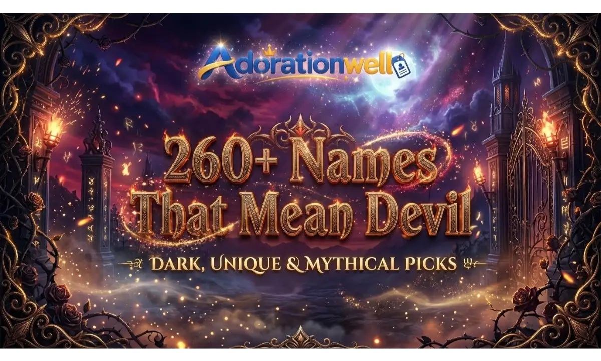 Names That Mean Devil