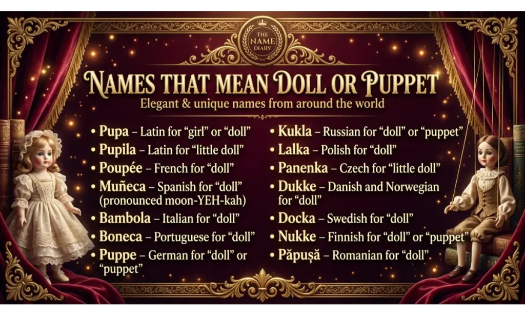 Names That Mean Doll or Puppet