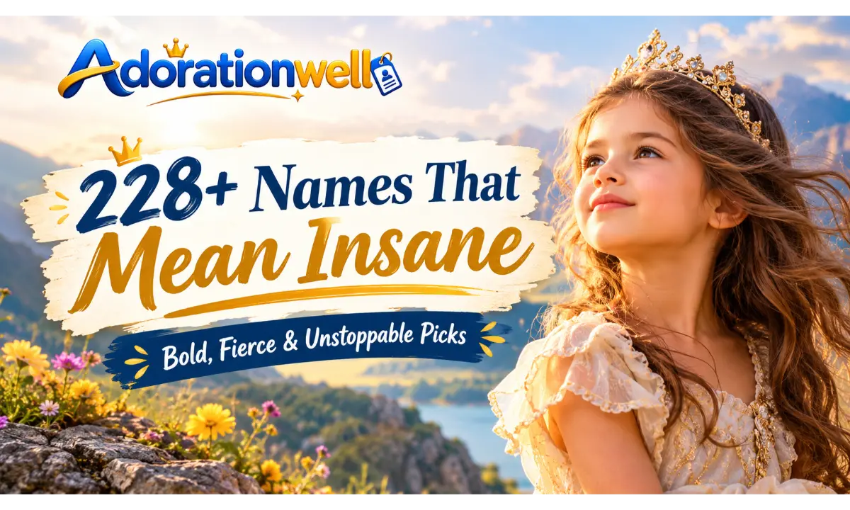 Names That Mean Insane