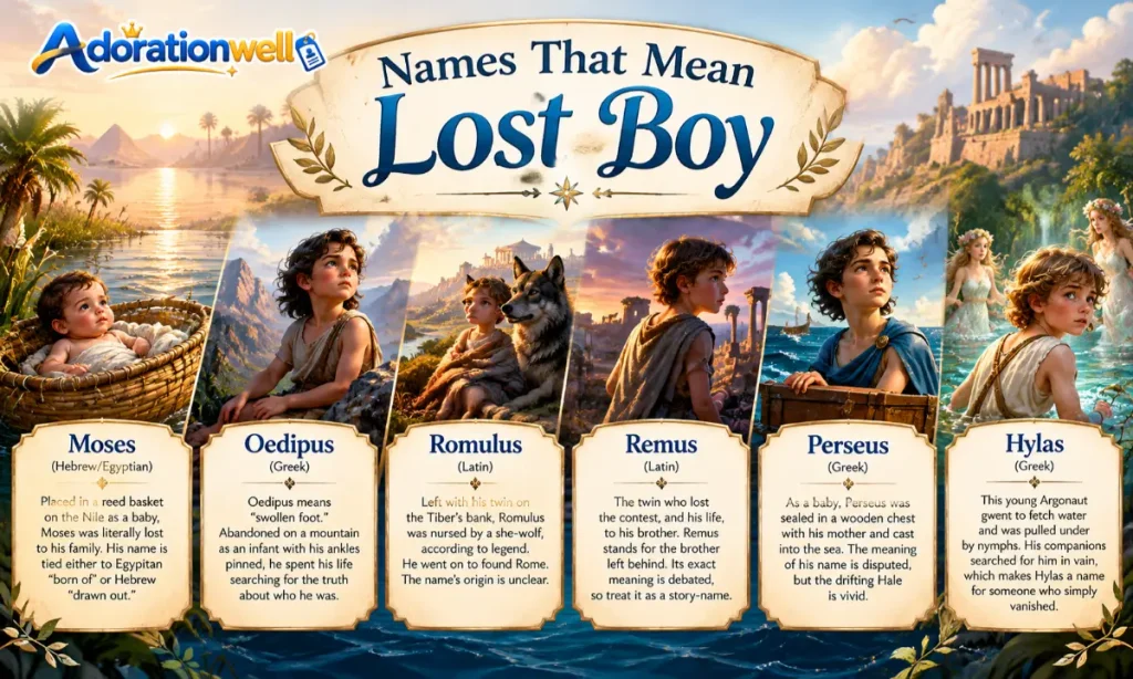 Names That Mean Lost Boy