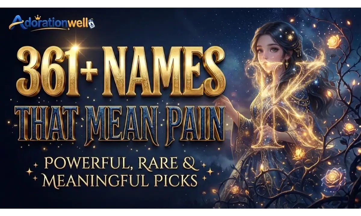 Names That Mean Pain