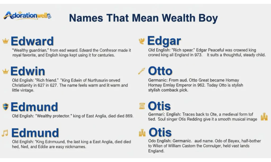 Names That Mean Wealth Boy