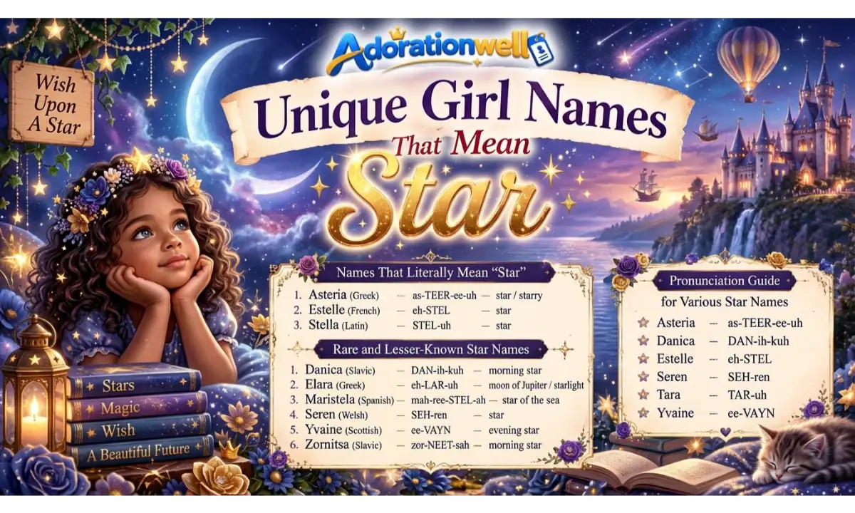 Unique Girl Names That Mean Dream