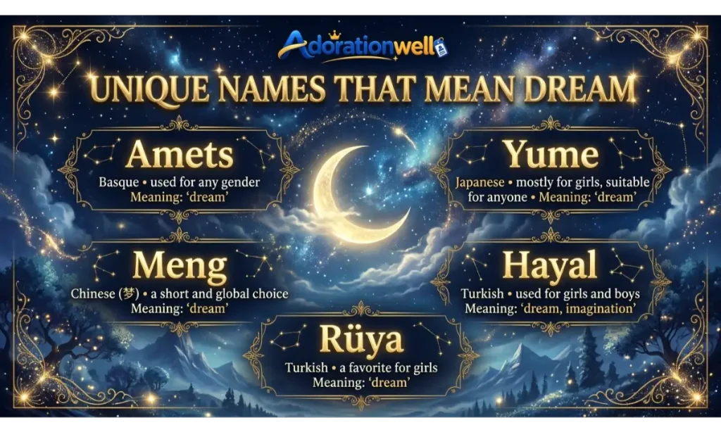 Unique Names That Mean Dream