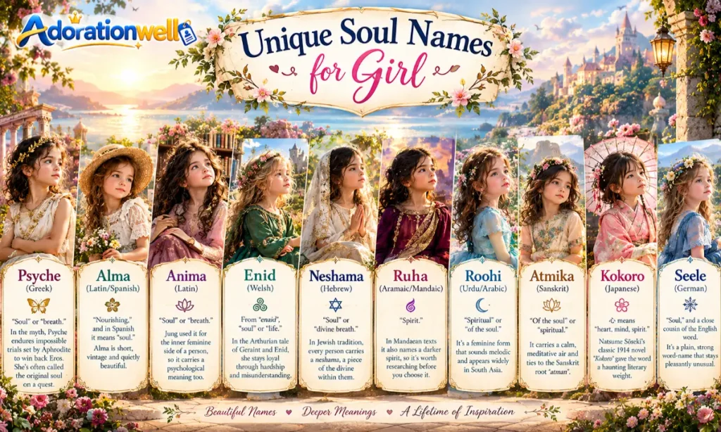 Unique Soul Names for Girl