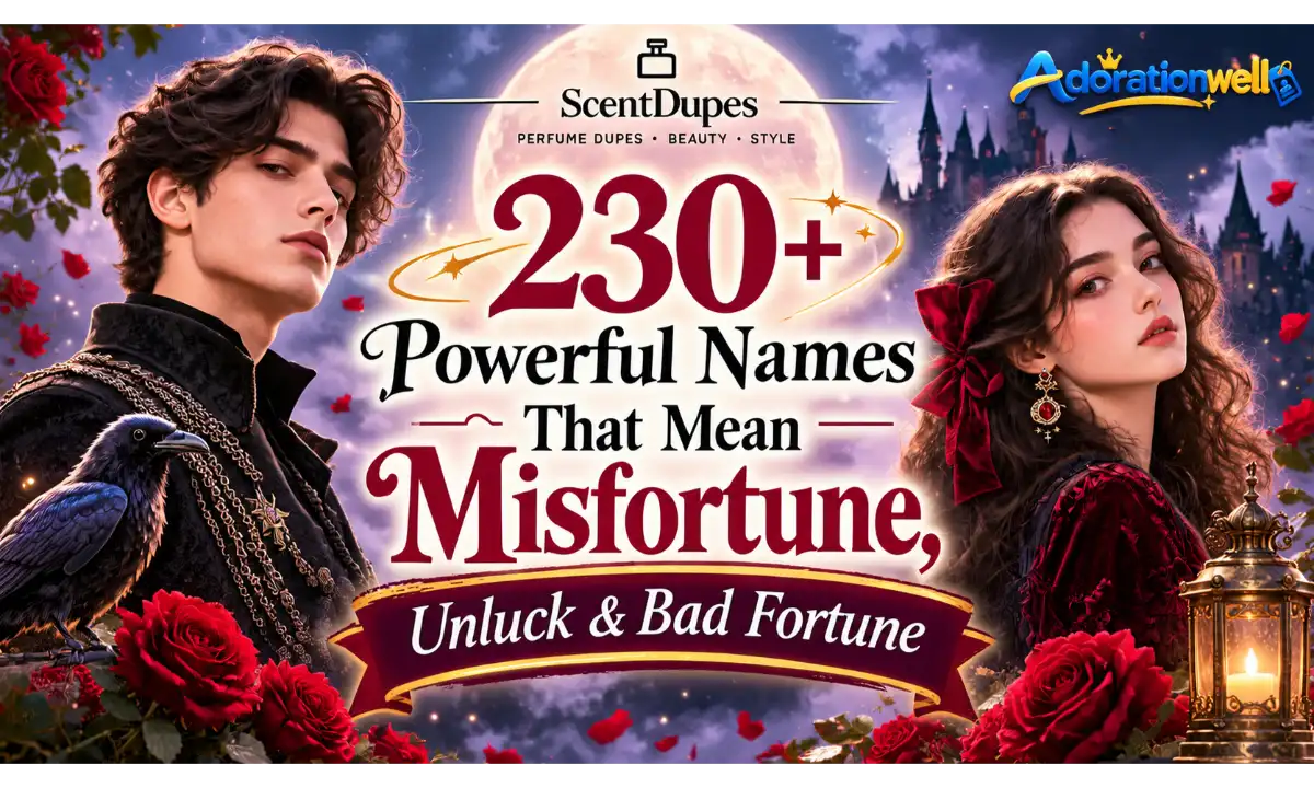 names that mean misfortune