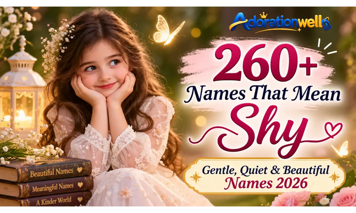 names that mean shy